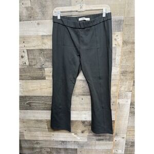 Tory Burch Ponte Slim-Fit Pants Sport Black Womans  size L